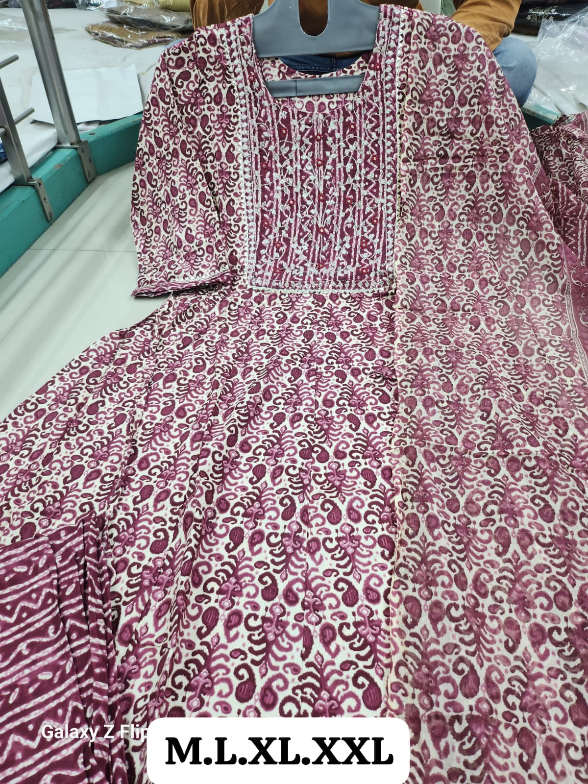 Virat Cotton Printed Round Kurti With Bottom Dupatta Catalog